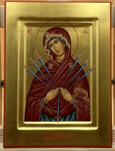 Богородица «Семистрельная» Образец 16 Серпухов